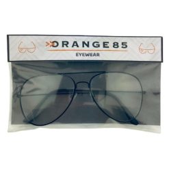 Orange85 Pilotenbril Zonder Sterkte Hip Unisex Zwart