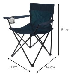 Afmetingen campingstoel