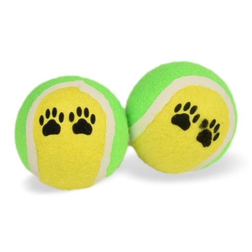 Tennisballen voor hond vooraanzicht