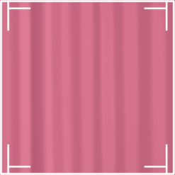 MARBEAUX Roze Douchegordijn met Ringen 180×200 cm Polyester