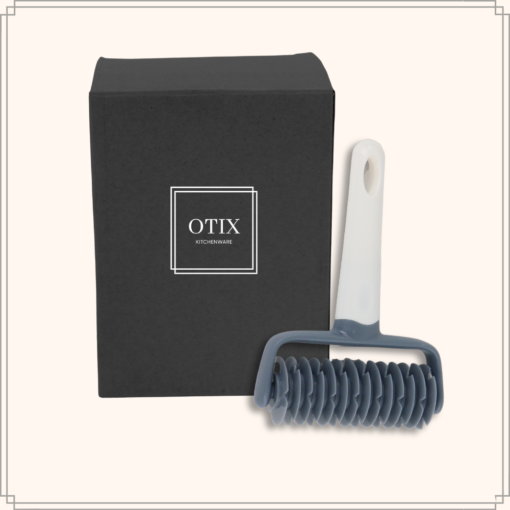 OTIX Deegroller met Ruitvorm Rasterroller Deegsnijder 17,5 cm