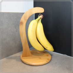 OTIX Bananenhouder Bananenhaak Bamboe Bananenhanger