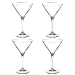 OTIX Martini Glazen Transparant 4 Stuks 300 ml Cocktail Set