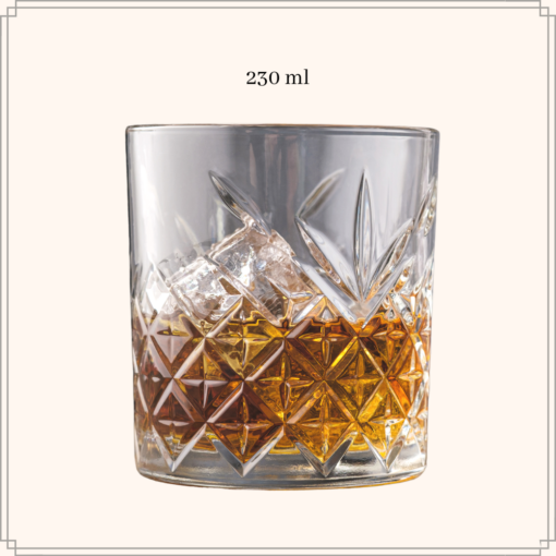 Whiskey Glazen Set van 6