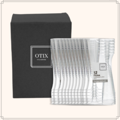OTIX Plastic Champagne Glazen Wegwerp 144 stuks 150ml Transparant Kunststof