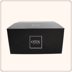 OTIX Espressokopjes Set van 8 Porselein Hittebestendig 90ml Rond Espresso Mokken FERN