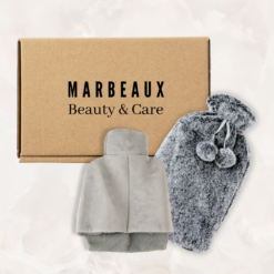 MARBEAUX Voetenwarmer met Warmwaterkruik Kruik 2L Faux Fur