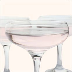 OTIX Champagnecoupe Glazen 12 Stuks Glas Champagneglazen Pornstar Martini Glazen Cocktailglazen