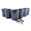 OTIX Koffie Kopjes zonder Oor Cappuccino Mokken 6 Stuks 300 ml Koffietassen Aardewerk BLUETT