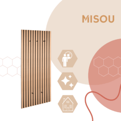 MIRRORS AND MORE MISOU Kapstok Wandpanelen Wandkapstok Akoestische (1)