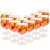 OTIX Kunststof Gin Tonic Glazen 12 Stuks Cocktailglazen Strand Camping Servies 570ML OCEANI