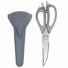OTIX Schaar Multi Purpose Keukenschaar voor Vlees en Vis Opener Notenkraker met Hoes Beschermer