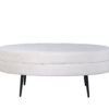 MISOU Poef Hocker Bankje Ottoman 40x41x100cm Wit