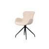 Lifestyle Home Collection Eetkamerstoel Ecru Draaistoel 58x59x82cm SIERRA