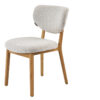 Lifestyle Home Collection Eetkamerstoel Beige hout 49x62x82cm KINGWOOD