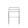 MISOU Handdoekenrek 3 armen Badkamerrek Badkamer Accesoires Droogrek Kledingrek 30x40x70cm Bruin